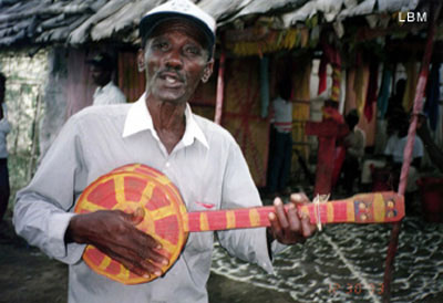 banjo player